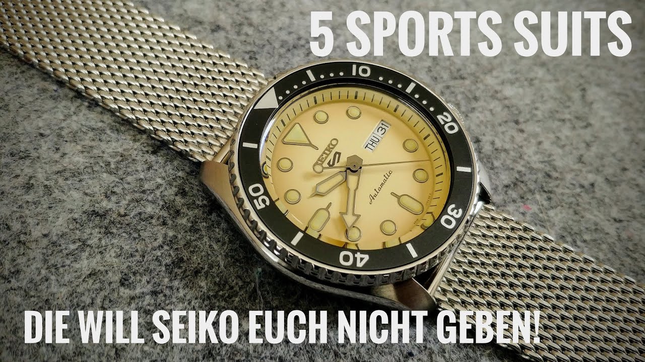 Sports SKX SRPD67K1 Suits Vorstellung \