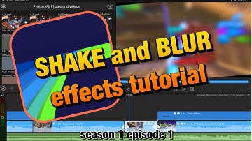 How to add SHAKES and BLURS on Lumafusion - Fortnite Mobile Lumafusion Tutorial - S1 E1