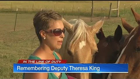 Woman remembers her close friend Deputy Theresa King