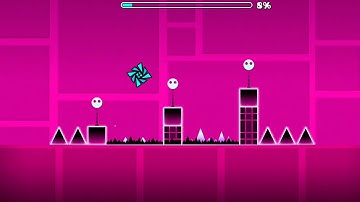 Geometry Dash - Level 2: Back on Track ( all coins )