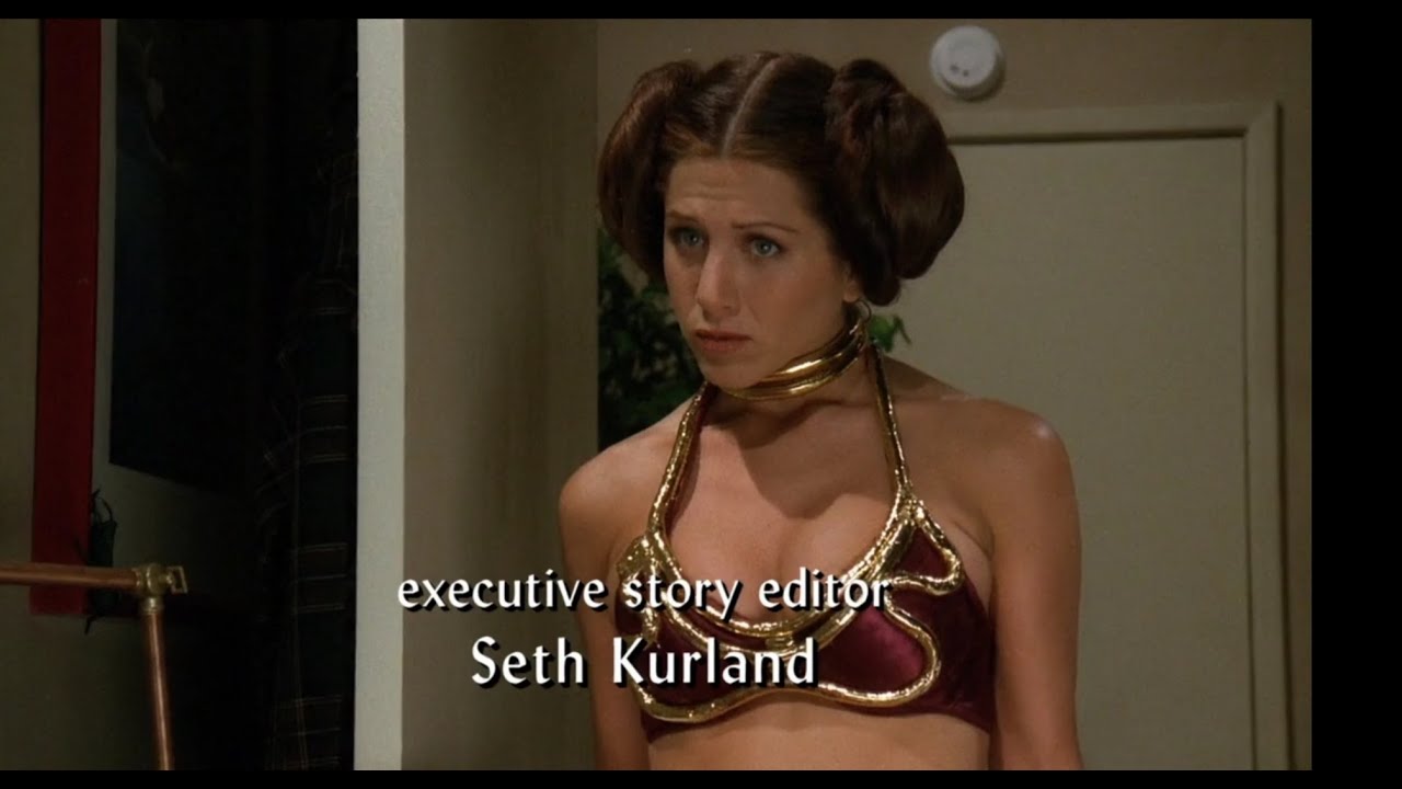 Jennifer aniston as princess leia