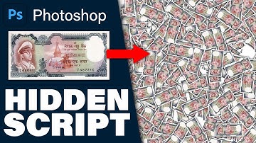 Hidden Script photoshop tutorial || easily creates random fills || flash ranjit || 2020