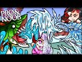 SUPER RARE HYPERSPACE ICE DRAGON - Pro and Noob VS Monster Hunter Stories 2 Wings of Ruin!