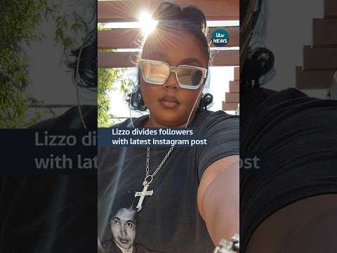 Not everyone is happy with lizzo’s latest insta post #itvnews #lizzo ￼