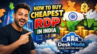 How to Buy Cheapest RDP in India 🇮🇳 | ₹49 RDP Plan | Best Cheap RDP 2026 (DeskMode)