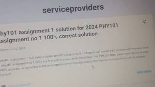 phy101 Assignment no 1 solution 2024 | PHY101 | vu assignment solution | summer semester 2024