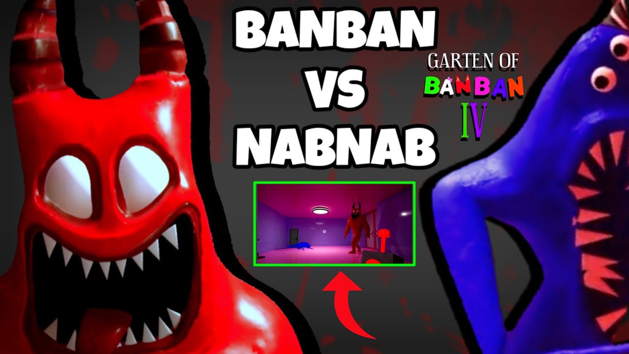 Banban Vs nabnab #fypシ #fyp #gartenofbanban4 #gartenofbanban