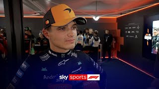 Lando Norris It Was Impossible To Overtake Post Race Interview Azerbaijan Grand Prix 2025