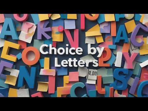 "Choice by Letters, part 15"