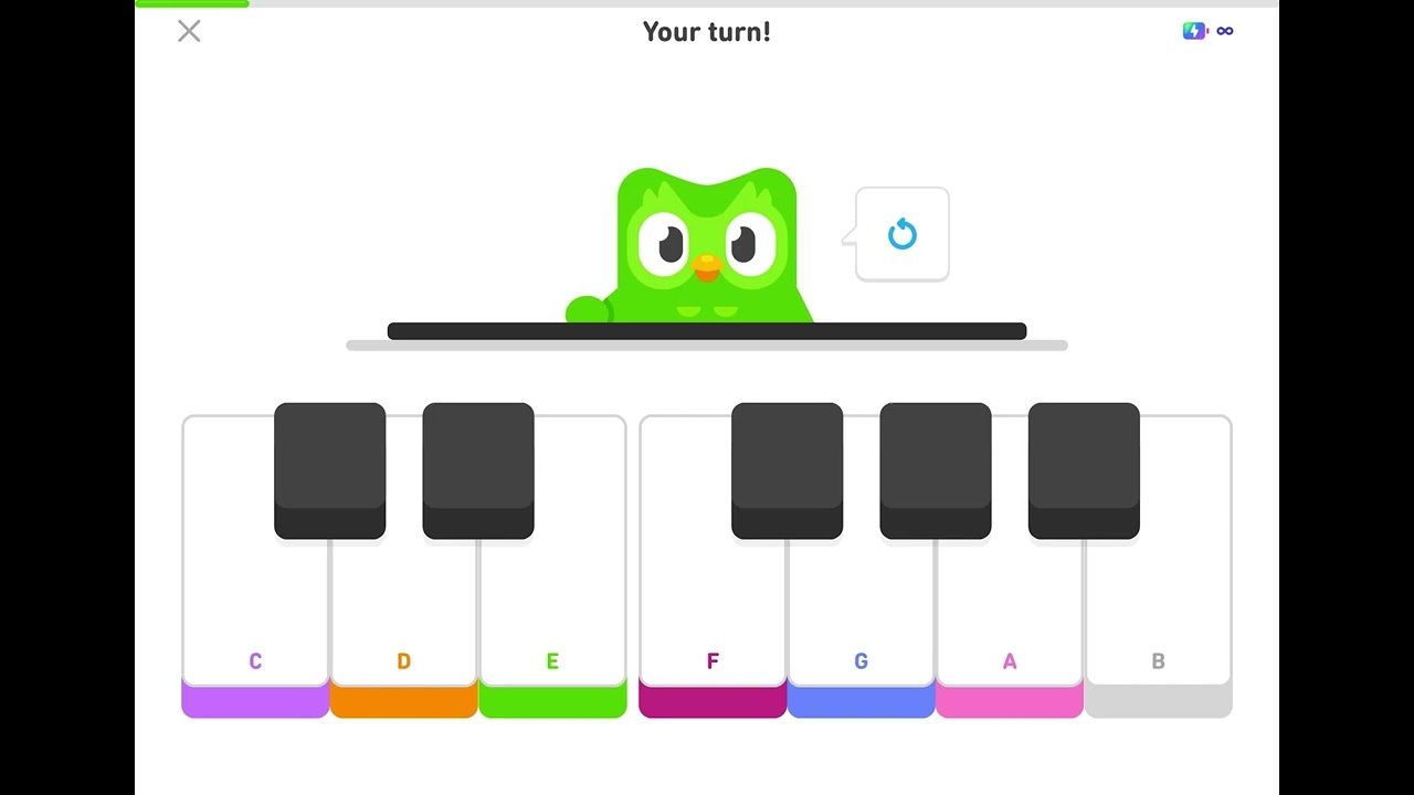 Duolingo Music part 2 (b3rr1b01 did the speeding)