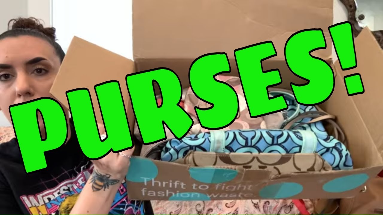 PURSE SALE! + ThredUP Coach Handbag Rescue UNBOXING! - YouTube