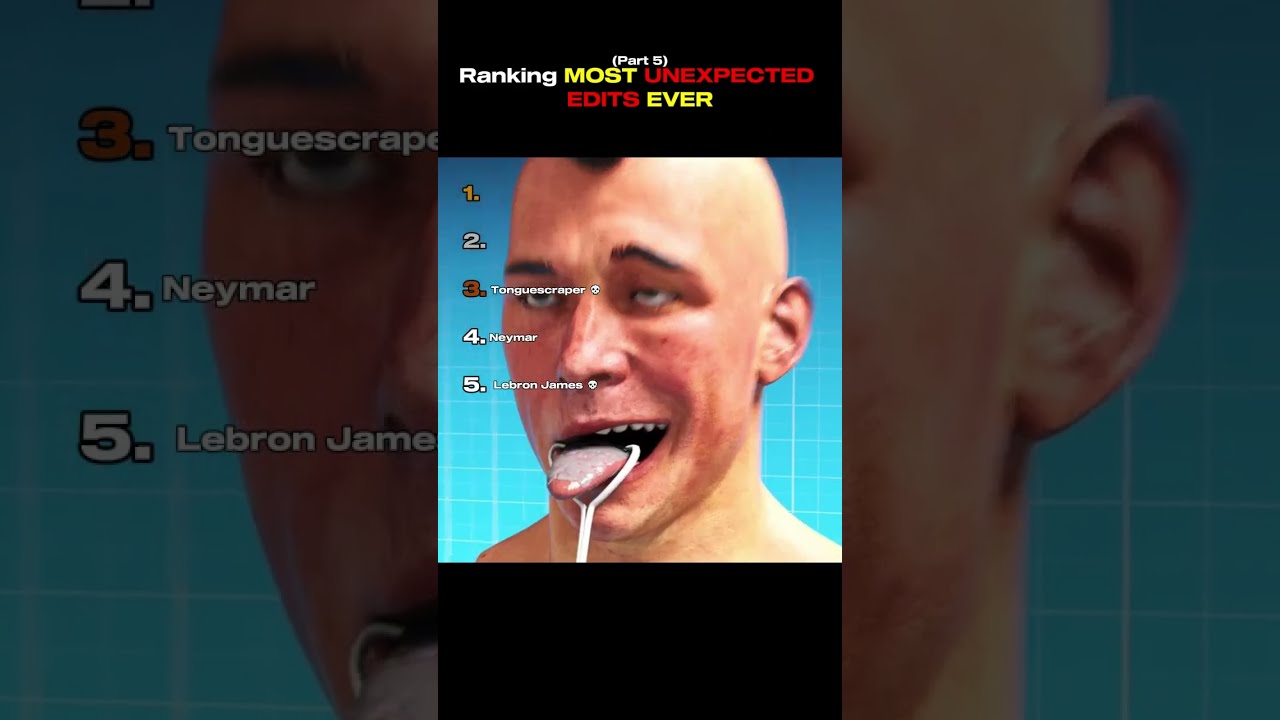 Ranking The MOST UNEXPECTED EDITS EVER PART 5