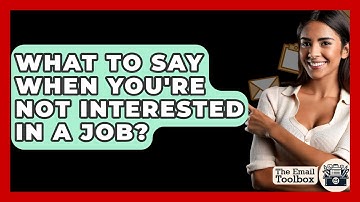 What To Say When You