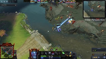 Faerie Fire save the day l Support Vs Tinker l Dota 2 First Blood