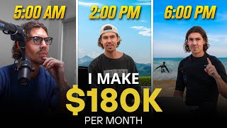 I make $180k Per Month - Day In The Life