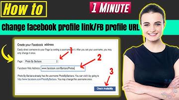 How to change facebook profile link | Facebook profile URL