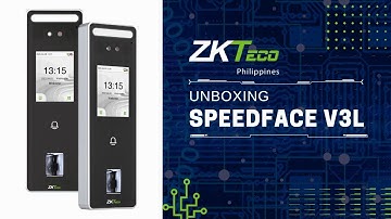 SpeedFace V3L Unboxing | ZKTeco Philippines | Smartlock