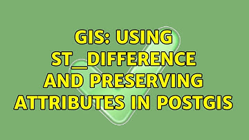 GIS: Using ST_Difference and preserving attributes in PostGIS