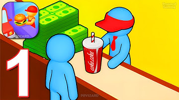 Burger Please! - Gameplay Walkthrough Part 1 - First Burger Restaurant (iOS, Android)