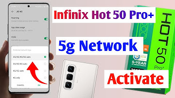infinix hot 50 pro plus 5g network activet kaise kare | how to set 5g network setting in infinix
