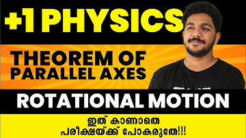 Plus One Exam | Physics | Parallel Axis Theorem | Exam Winner