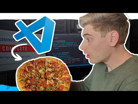 How I Ordered A Pizza With VSCode