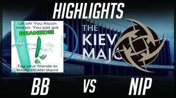 BeanBoys vs NiP Kiev Major 2017 EU Highlights Dota 2