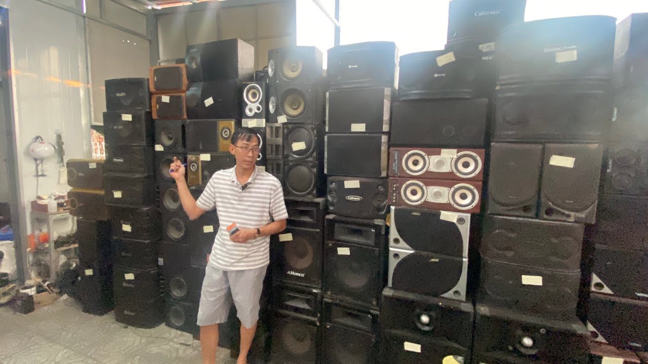 XẢ LOA BASS 20 GIÁ RẺ, LOA KÉO 40 ĐÔI, AMPLY HÀNG ĐẸP #206-286 #dodiengiare 