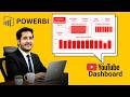 YouTube Analytics Dashboard in Power BI 😱 | Day 26 (Step-by-Step) job-ready skill: YouTube Dashboard