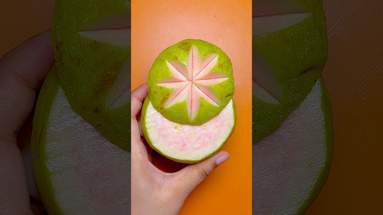 Amazing fruit cutting skills 🥰