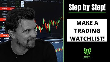 How to Make A Premarket Trading Watchlist - Day Trading Tips for Beginners!