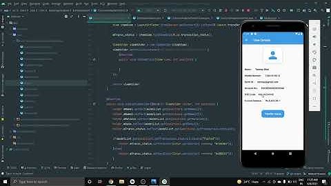 Basic Banking System App | intern | The Spark Foundation | Mobile Development