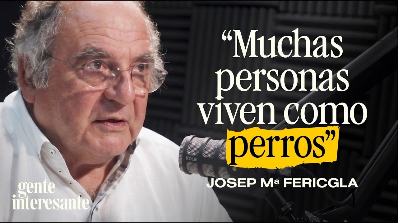 Dr. en Antropología: La MAYORÍA de las PERSONAS viven como PERROS | Josep Maria Fericgla