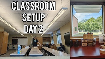 Classroom Setup Day 2! || 2023-2024 || S3E9