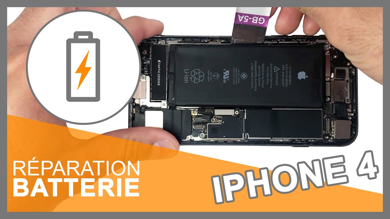 Remplacement de la batterie de l'iPhone 4 - Tutoriel de réparation