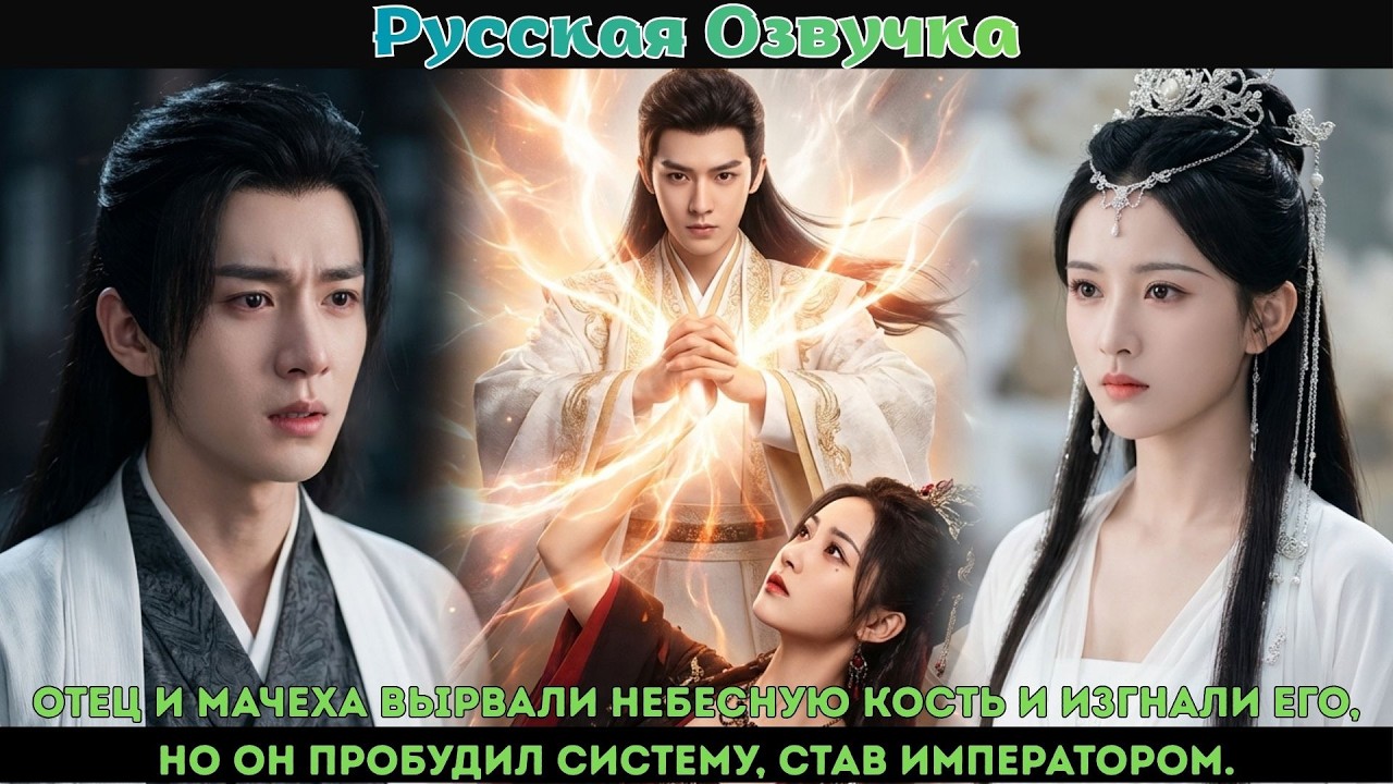 Отец и мачеха вырвали небесную кость и изгнали его, но он пробудил систему, став Императором