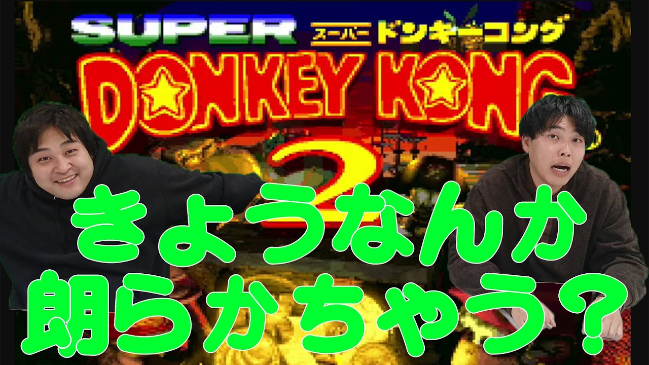 みんなのために頑張るドンキー【ダブルヒガシのスーパードンキーコング２列伝】
