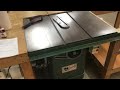 “LUBRICATING” the grizzly tablesaw g1023 (oil grease and lube)