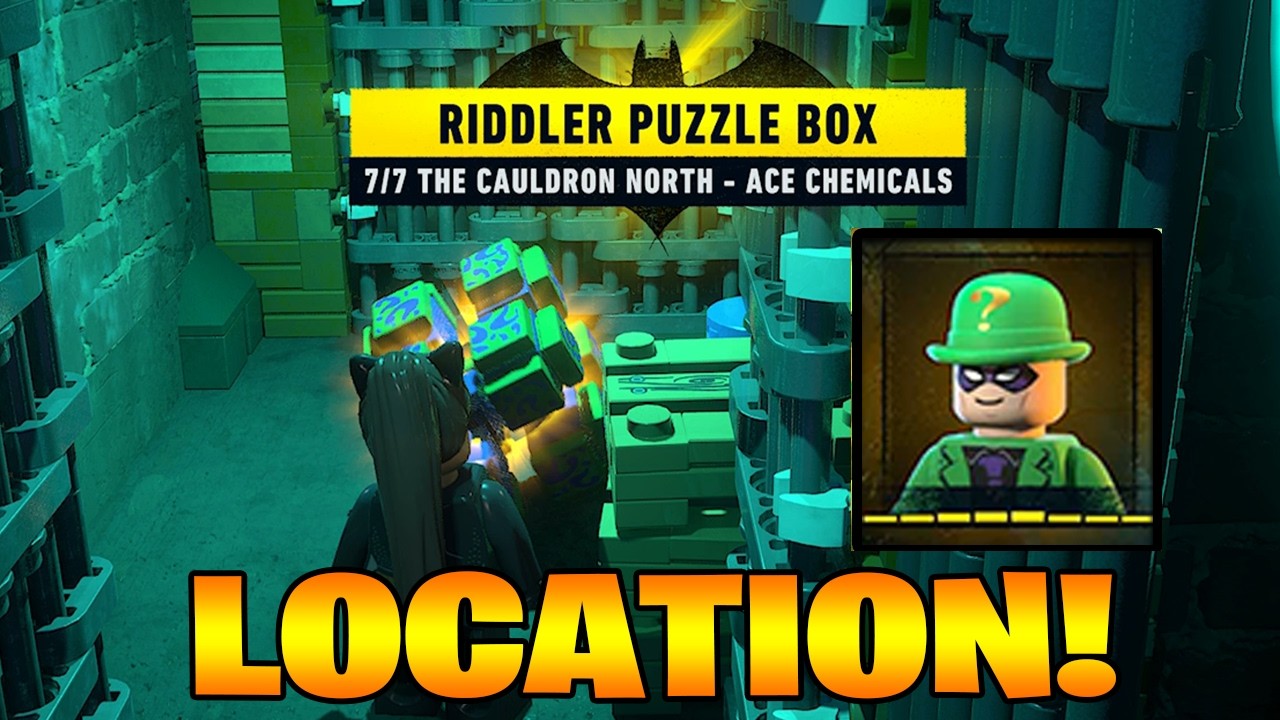 All Riddler the Cauldron North - Ace Chemicals Puzzle Box Locations in ...