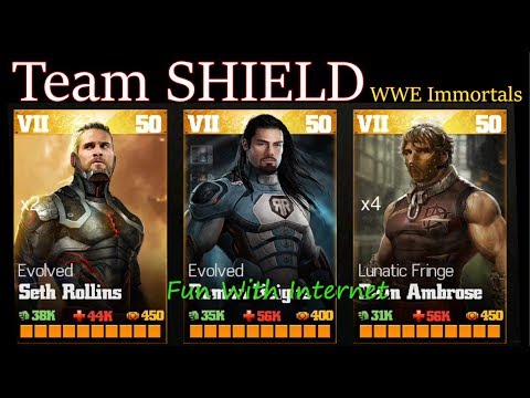 WWE Immortals: The SHIELD (iOS/Android) Gameplay