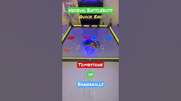 Tombstone vs Barnakills 🪦Quick End🪦  Hexbug Battlebots #hexbugbattlebots #hexbugvideos #battlebots