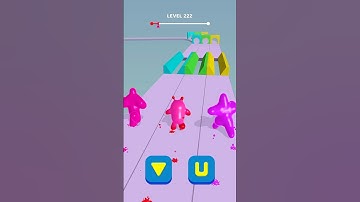 Blob Shifter 3D , Level-222 best game cool ever #gaming #mobilegaming #short  #shorts
