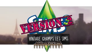 The Sims 3 - Vintage Champs les Sims // Version 2