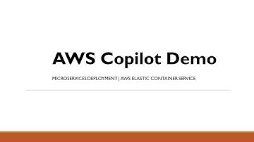 AWS Copilot Demo | Microservices Deployment
