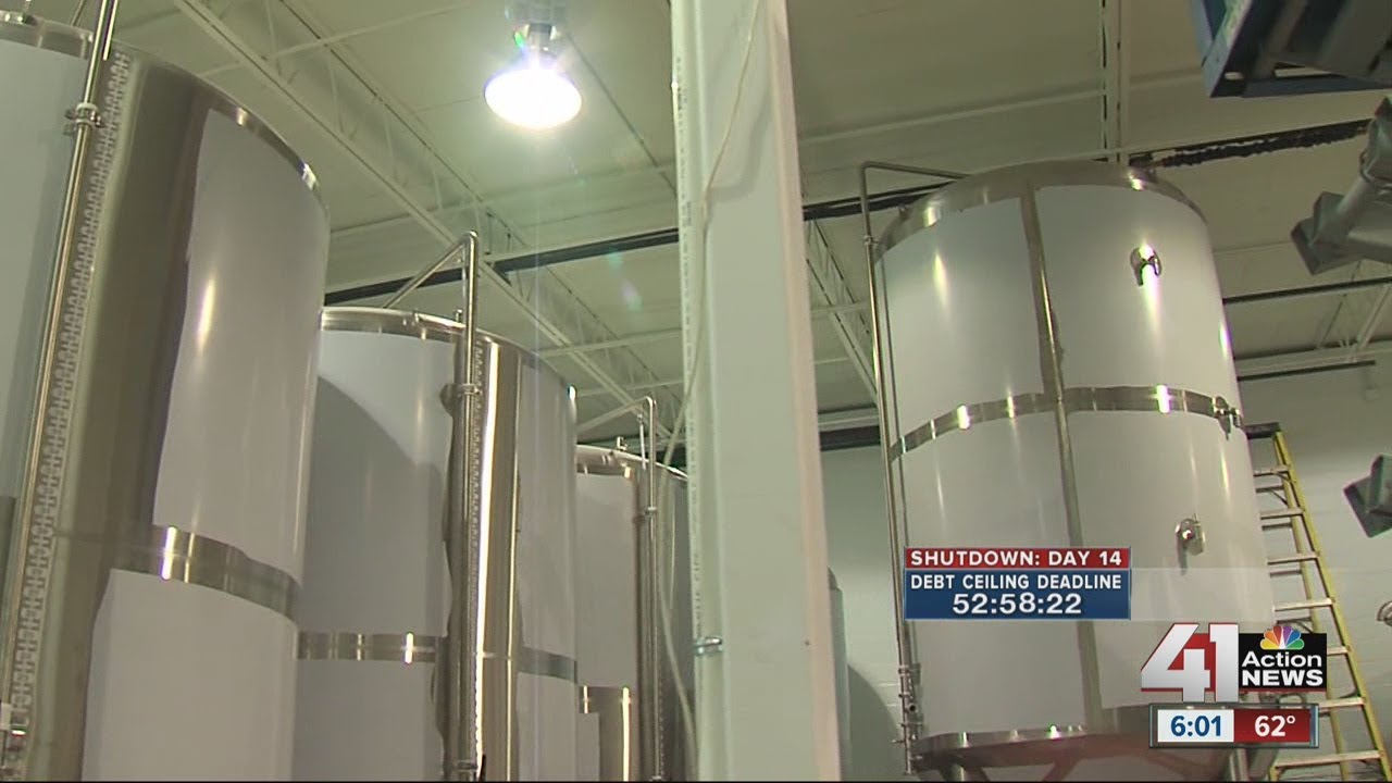 Shutdown impacts production of beer and wine