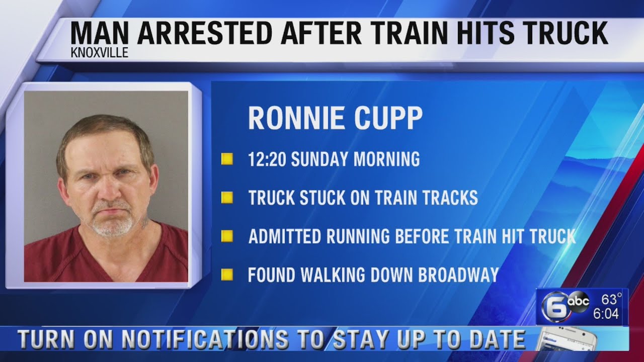 Knoxville man charged with leaving the scene of accident after train ...