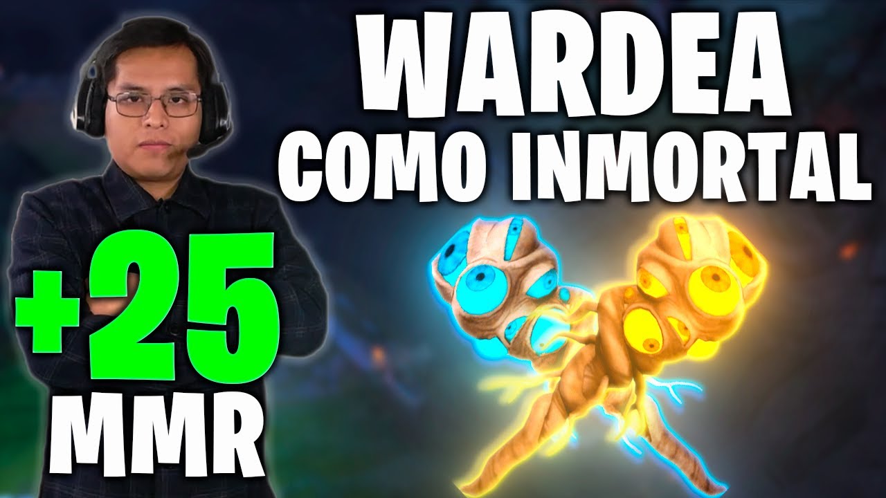 WARDEA COMO INMORTAL Y GANA +25 MMR | GUÍA SUPPORT DOTA 2