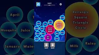 Full Bubble Word Sort - Complete Game | Link in Description #unitysourcecode Update