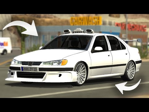 HOW TO MAKE PEUGEOT 406 TAXI (NEW UPDATE!) Car Parking Multiplayer