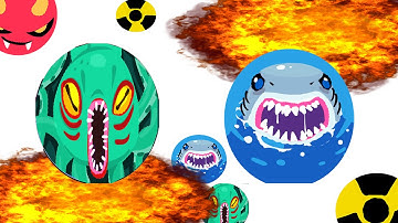 Agar.io Teaming with random people